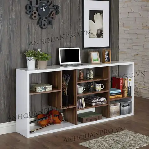 + Kệ Gỗ Trang Trí Để Sách Kg01