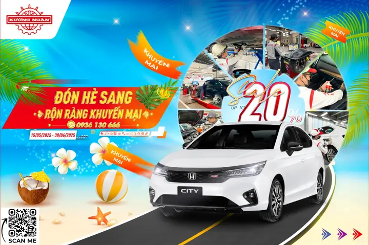 Chương Trình Khuyến Mại Dịch Vụ Đón Hè Tại Honda Ôtô Thái Bình - Hoàng Diệu