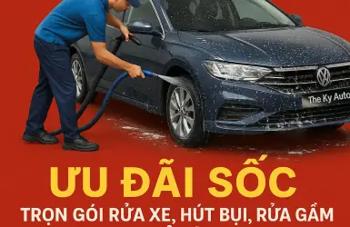 Rửa Xe Sạch Bóng – Giá Siêu Mềm Trọn Gói Chỉ 𝟔𝟗𝐊 Tại 𝐓𝐇𝐄̂́ 𝐊𝐘̉ 𝐀𝐔𝐓𝐎 𝐁𝐈̀𝐍𝐇 𝐓𝐀̂𝐍