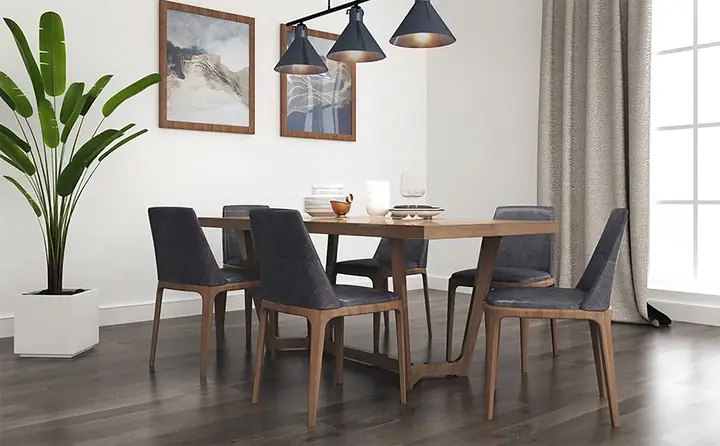 Ghế Ăn Mã Grace Chair – B Gỗ Mahogany Màu Đen