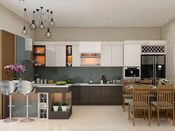 Vị Trí Bếp Nấu Và Bồn Rửa