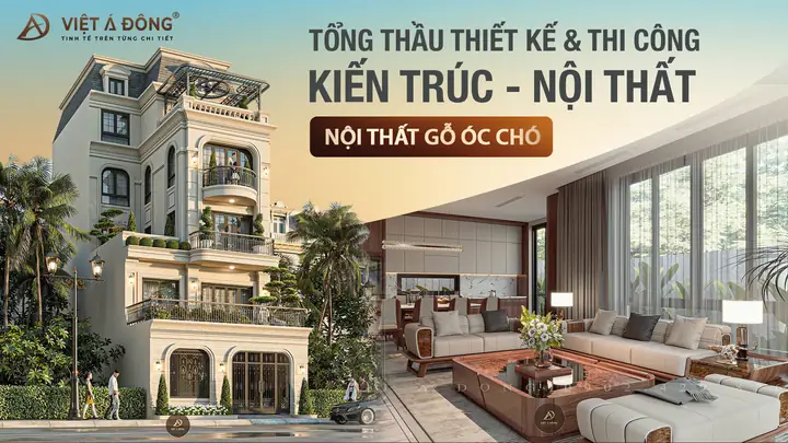 Thiết Kế Nội Thất Phòng Khách Biệt Thự Quy Nhơn