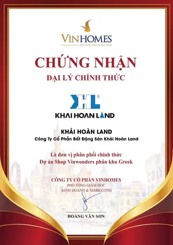 Khải Hoàn Land Và 31 Đại Lý Chính Thức Của Dự Án Shop Vinwonders Phú Quốc