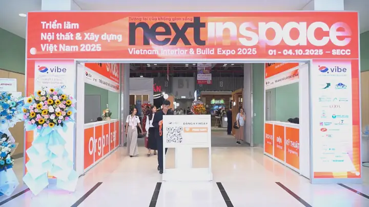 Vibe 2025 Thu Hút 550 Gian Hàng Ngành Kiến Trúc – Nội Thất – Xây Dựng - Ảnh 1.