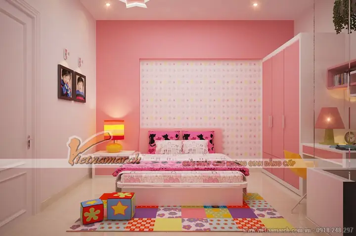 Một Số Mẫu Nội Thất Cho Con Trai Và Con Gái Của Gia Chủ: