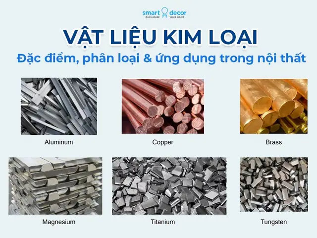Tìm Hiểu Về Vật Liệu Kim Loại