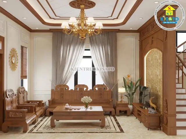 Mặt Bằng Thiết Kế Phòng Khách