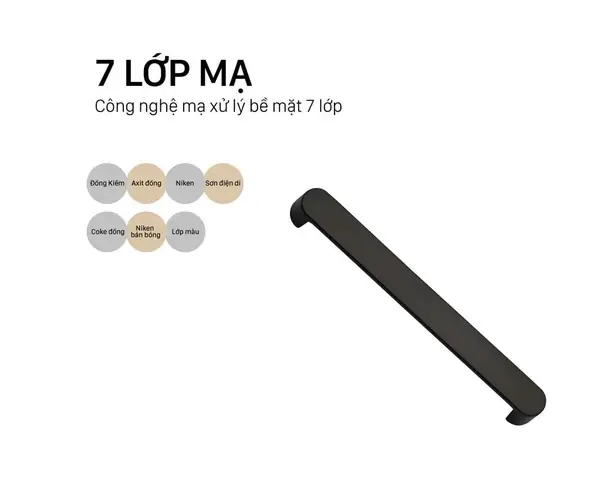 Tay Nắm Tủ Nội Thất Ak6252-l-kq