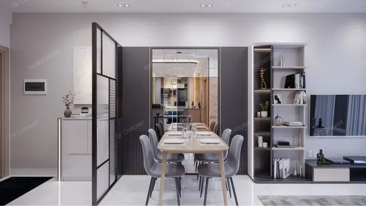 Bảng Giá Thiết Kế Thi Công Nội Thất Căn 1 Phòng Ngủ 40m2 Theo Phong Cách Tân Cổ Điển/neo Classic