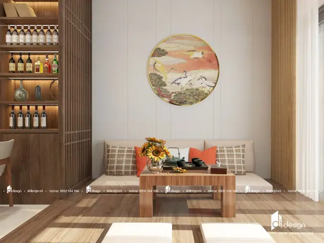 Thiết Kế Căn Hộ Rivera Park 77m2 Phong Cách Nhật