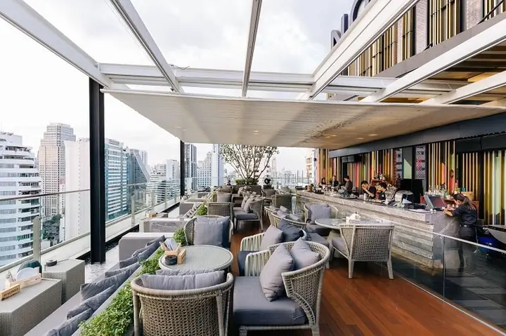 Thiết Kế Tầng 9: Sky Bar & Coffee