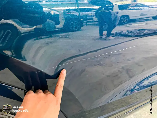 Tình Trạng Ban Đầu Trên Bề Mặt Thân Vỏ Xe Audi Q8