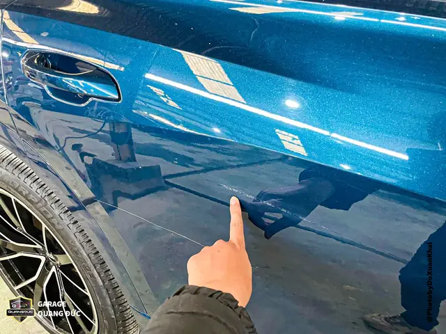 Tình Trạng Ban Đầu Trên Bề Mặt Thân Vỏ Xe Audi Q8