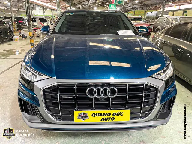 Hình Ảnh Sau Khi Sơn Lại Toàn Bộ Trên Audi Q8