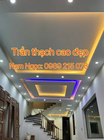 Nam Ngọc Nhận Thi Công Trần Thạch Cao Ở Những Khu Vực Nào?