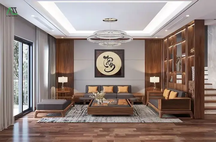 Gợi Ý Các Mẫu Lam Gỗ Phòng Khách Đẹp