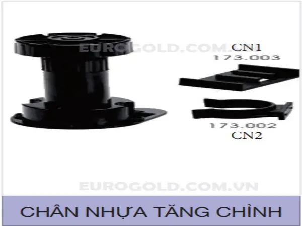 Chân Nhựa Tăng Chỉnh