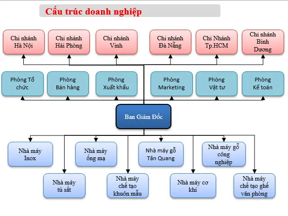Cơ Cấu Bộ Máy Quản Lý Của Công Ty Cổ Phần Nội Thất Hòa Phát