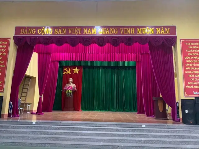 Địa Chỉ Trang Trí Phông Hội Trường Sân Khấu Giá Rẻ Tại Hà Nội
