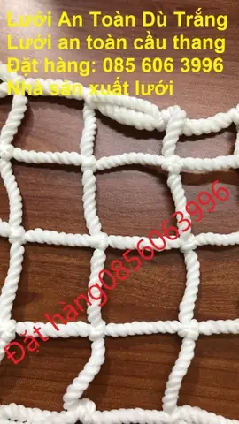 Loại 1: Lưới Dù Trắng Đan Tay.