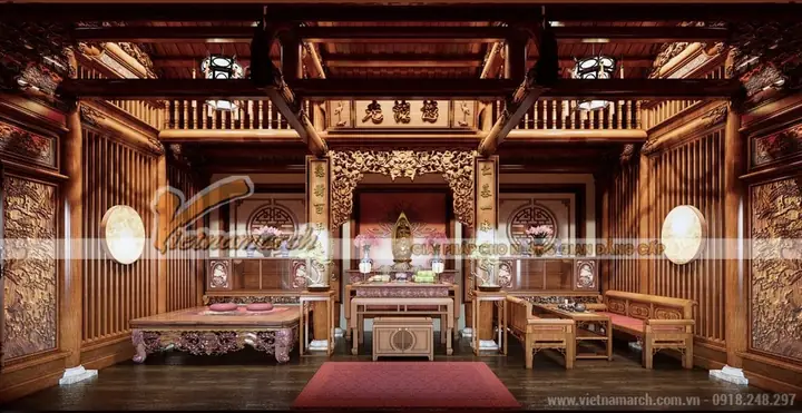 Lưu Ý Về Cách Bố Trí Nội Thất Đồ Thờ