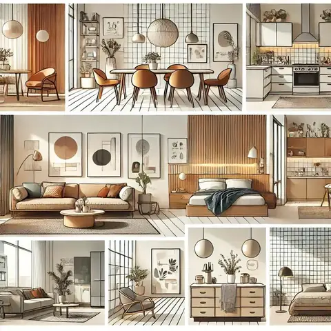 Các Yếu Tố Cơ Bản Trong Thiết Kế Nội Thất Các Yếu Tố Cơ Bản Trong Thiết Kế Nội Thất