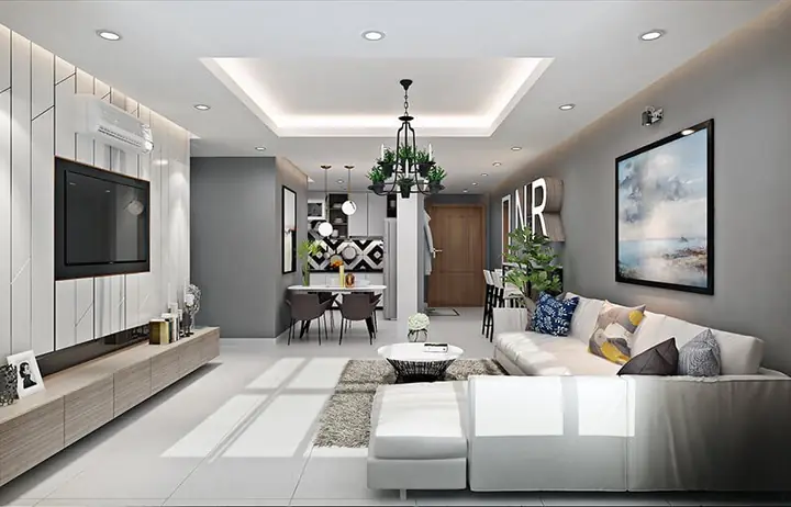 Mã Màu Sơn Trắng Xám Nội Thất Jotun