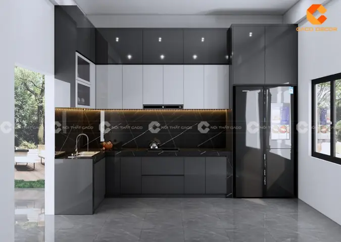 Tủ Bếp Acrylic Là Gì?