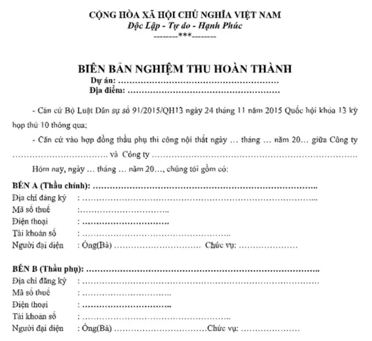 Mẫu 2