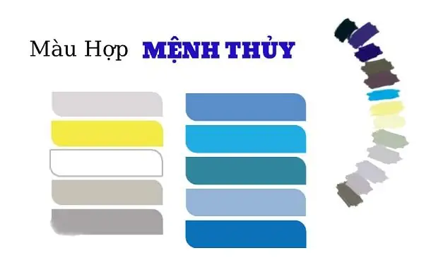 Mệnh Thủy Hợp Màu Gì?