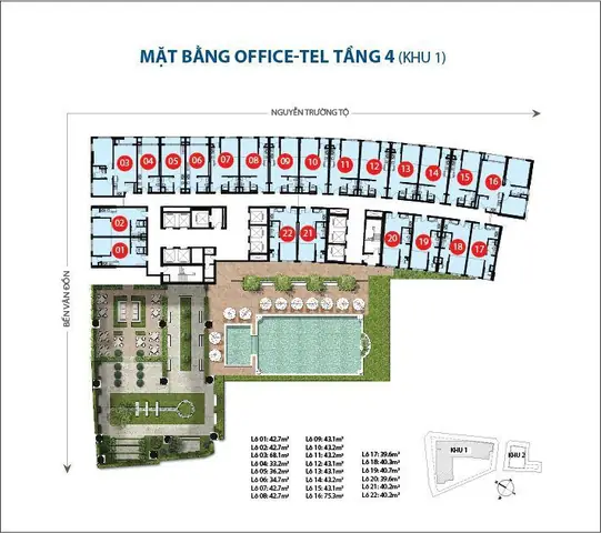 Mặt Bằng Saigon Royal Quận 4. Layout Chuẩn Chi Tiết