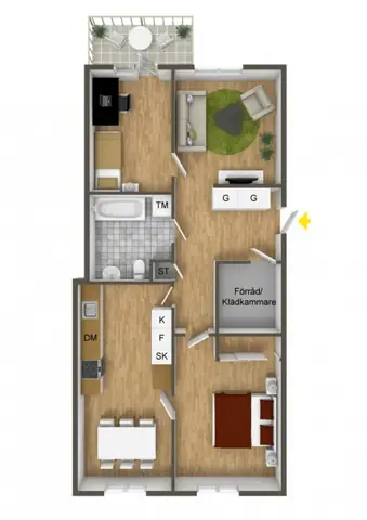 40 Mẫu Thiết Kế Nội Thất Chung Cư 2 Phòng Ngủ