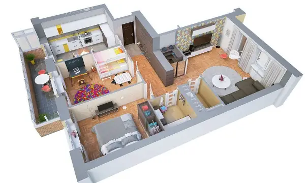 40 Mẫu Thiết Kế Nội Thất Chung Cư 2 Phòng Ngủ