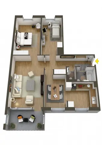 40 Mẫu Thiết Kế Nội Thất Chung Cư 2 Phòng Ngủ