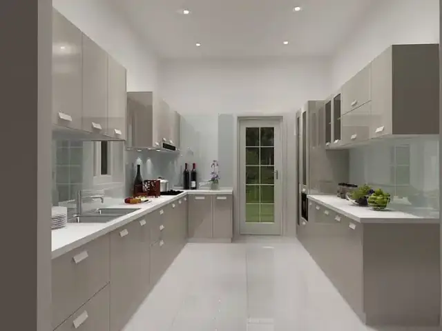 Bố Trí Nhà Bếp Ấn Tượng Kiểu Song Song