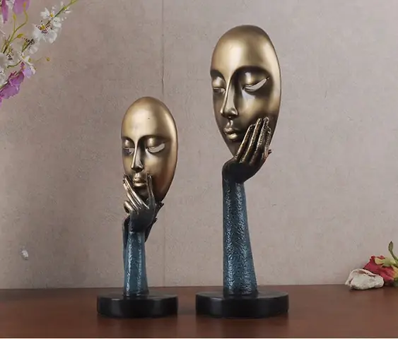 Tượng Mặt Nạ Trang Trí Nội Thất Đẹp Tượng Mặt Nạ Trang Trí Nội Thất Đẹp