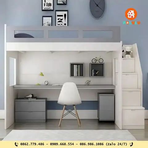 💡 3. Gợi Ý Các Mẫu Giường Tầng Phù Hợp Cho Căn Hộ Nhỏ