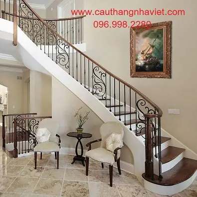 Mẫu Cầu Thanng Sắt Mỹ Thuật Đẹpsmt16.