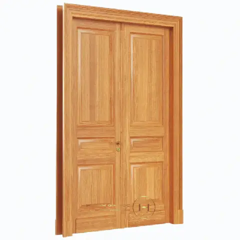 Cửa Gỗ Sồi Mỹ 2 Cánh
