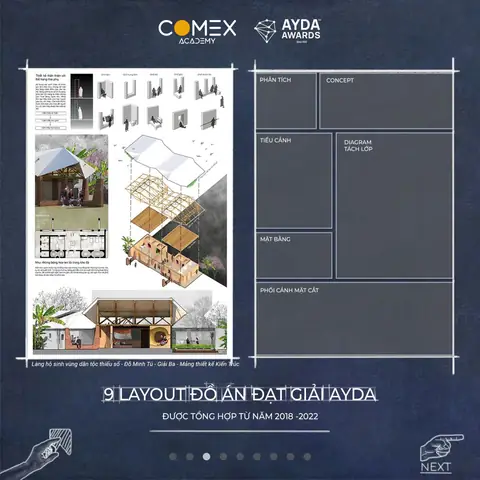 Mẫu Layout Hay Được Sử Dụng Trong Đồ Án Đạt Giải Ayda