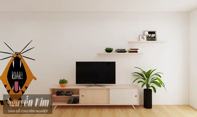 Các Mẫu Kệ Ti Vi Phòng Khách Làm Từ Gỗ Trang Trí Nội Thất