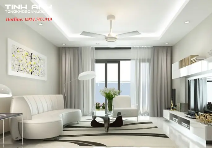 Màu Sơn Jotun Nội Thất – Gam Màu Trắng