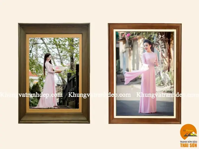 Khung Ảnh Từ Chất Liệu Gỗ Sồi