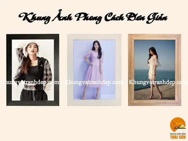 Khung Ảnh Treo Tường Đơn Giản