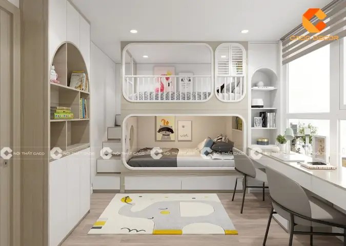 Giường Tầng Kết Hợp Tủ Quần Áo Và Bàn Học Giường Tầng Kết Hợp Tủ Quần Áo Và Bàn Học
