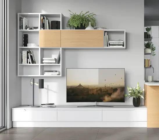 Chọn Dùng Các Tủ Kệ Hiện Đại Để Trang Trí