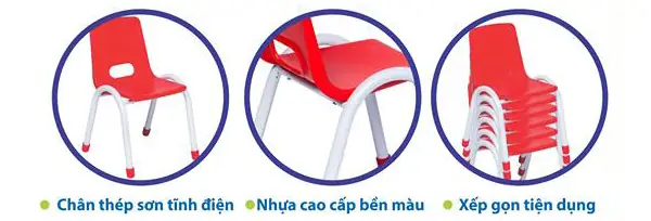 Ghế Mẫu Giáo Gmg106
