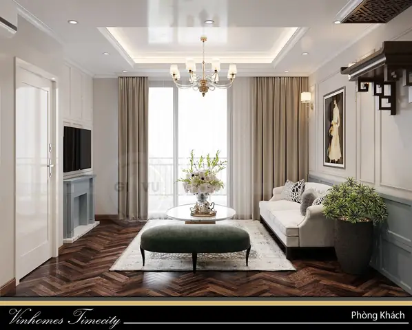 Thiết Kế Nội Thất Chung Cư Vinhomes Times City Nhà Cô Lệ