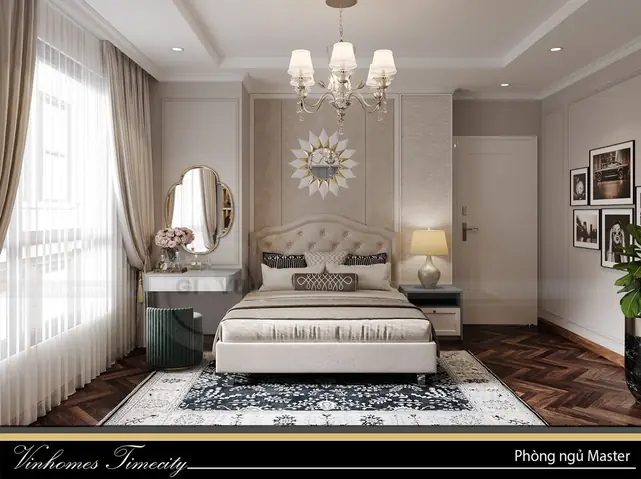 Thiết Kế Nội Thất Chung Cư Vinhomes Times City Nhà Cô Lệ