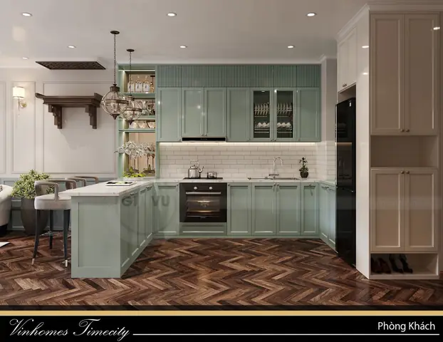Thiết Kế Nội Thất Chung Cư Vinhomes Times City Nhà Cô Lệ